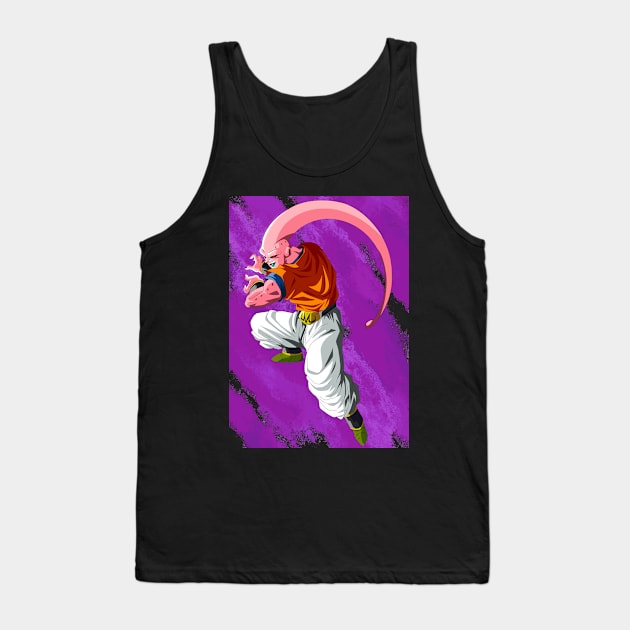 Gohan Fused Super Buu Tank Top by JixelPatterns